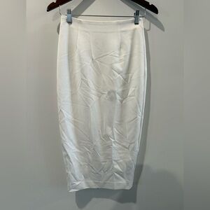 Alexia Admor Classic White Pencil Skirt Size 2